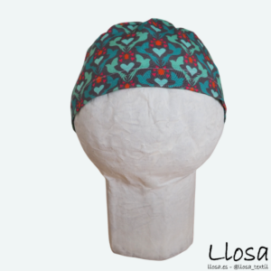 Gorro quirúrgico Pájaros y corazones