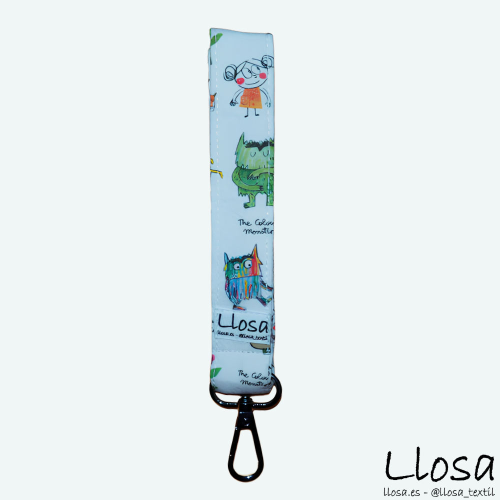 Llavero Monstruo de colores