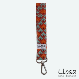 Llavero Flores naranjas