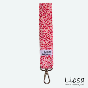 Llavero Flores rojas