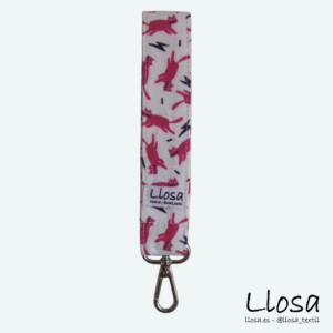 Llavero Gatos rosas