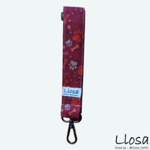 Llavero Huellas granates