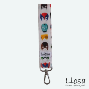 Llavero Mascaras superhéroes